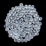 lederTEK Guirnalda de Luces 200 LED Solar de Blanco 8 Modos para Decorar...