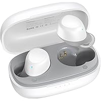 TOZO A1 Mini Wireless Earbuds Bluetooth 5.3 in Ear Lättviktshörlurar Inbyggd mikrofon, uppslukande premiumljud Långdistansans