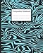 Produktbild Composition Notebook: Blue and black watercolor stains  marble Wide Ruled School Office Home Student Teacher  Writing Journal