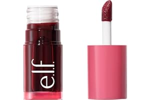 ‎E.L.F. e.l.f. Sheer For It Blush Tint, vielseitiger Lippen- und Wangen-Tint, für einen natürlichen, langanhaltenden Farbkick, vegan und tierversuchsfrei, Left On Red