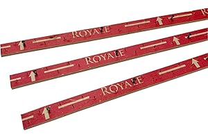 ROYALE Carpet Gripper Rods - (40ft / 12metres) for Concrete or Wood Floors or Stairs - Dual Purpose - Gripper Strips for Underlay/Flooring - Easy DIY Packs