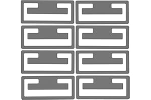 ETECH4US Paquete de 8 clips de repuesto grises para persianas IKEA Schottis, clips de repuesto para persianas