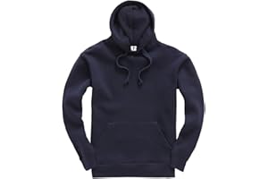 D&H CLOTHING UK Premium Adult Unisex Premium XS-6XL Pullover Heavy Blended Hooded Fleece Jumper Work Wear Sweatshirt Hoodies Top Plain BNW Unisex