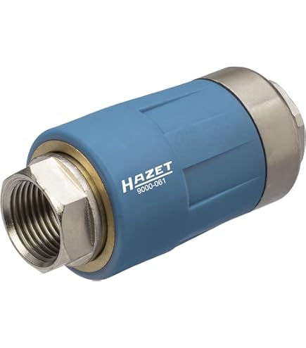 HAZET Avvolgitubo Con Attacco Rapido 9040N/2 - Per Aria Compressa E Acqua Con Arresto In Qualsiasi Punto - Foto 9