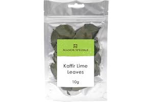 Dried Kaffir Lime Leaves 10g by Manor Springs