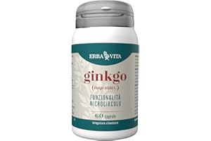 Erba Vita Integratore Alimentare di Ginkgo - 60 Capsule