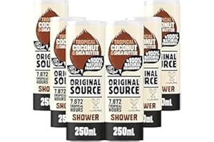 Original Source Coconut & Shea Butter Shower Gel, 6x250ml