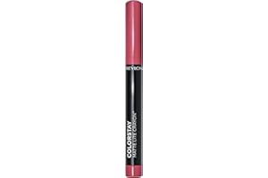 Revlon ColorStay Matte Lite Crayon Rossetto con Temperino Incorporato, a Prova di Sbavature, Resistente all'Acqua e Non Secca le Labbra, 004 Take Flight, 1.4g