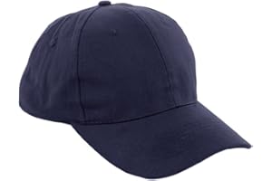Morefaz New Casquette de Baseball Cap Garçon Fille Enfants Chapeau Snapback Bonnet Unisexe (Bleu Marin)