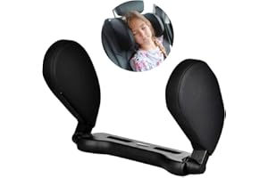 Cozywind Reposacabezas Coche,Ajustable para el Cuello, Cuello Almohada de Viaje para Asiento de Automóvil para Adultos y Niños (Negro)