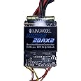 KINGMODEL 20AX2 Dual Way Bidirectional Brushed Electric Speed Controller Mixed Control Brushled 20/30A ESC 6-15V for Crawler DIY RC Tank Boat Difference Models XT60 Plug