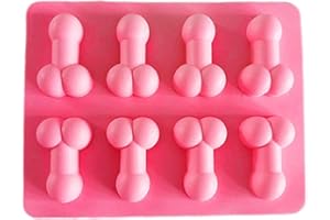 Générique Moule Glacon,Drôle Bacs à Glaçons en Silicone, Glacons Silicone, Mini Glacons, Forme de Nouveauté Moule Convient pour Fête Anniversaire Whisky Décoration Cadeau Drole