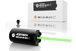 ACETECH Traceur Brighter C pour répliques d'airsoft Filetage 14mm antihoraire (CCW) ou 11mm horaire (CW).