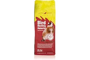 Critters Comfort Bird Nesting Material Natural Coconut Fiber - 2Quarts | 2Liters