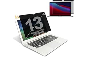 S YTALAND Ytaland Filtro de Pantalla de privacidad magnético para MacBook Air 13.3" (2018, 2019, 2020, M1), Protector de Pantalla de privacidad Anti-luz Azul, para MacBook Air 13.3"