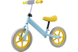 VICYOL S&D Bicicletta senza Pedali. Mini Triciclo per Bambini da 1 Anno. Cavalcabile Leggero per Bambini, con 4 Ruote e Sella Regolabile. Giocattolo per Bambini. Regalo per Ragazzi e Ragazze.