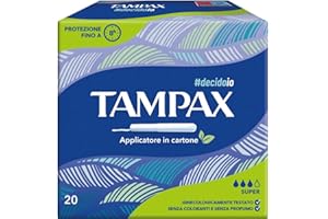 TAMPAX BLUE BOX SUPER, Confezione da 20 Tamponi