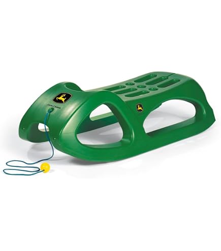 Rolly Toys - Pelle à Neige Pour Enfants (Vert/Jaune) - Pelle En Plastique Robuste, 2 Parties