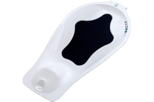 Rotho Babydesign Wkładka do wanienki, Z matą antypoślizgową, 0-6 miesięcy, TOP/TOP Xtra, Biała, 205030001