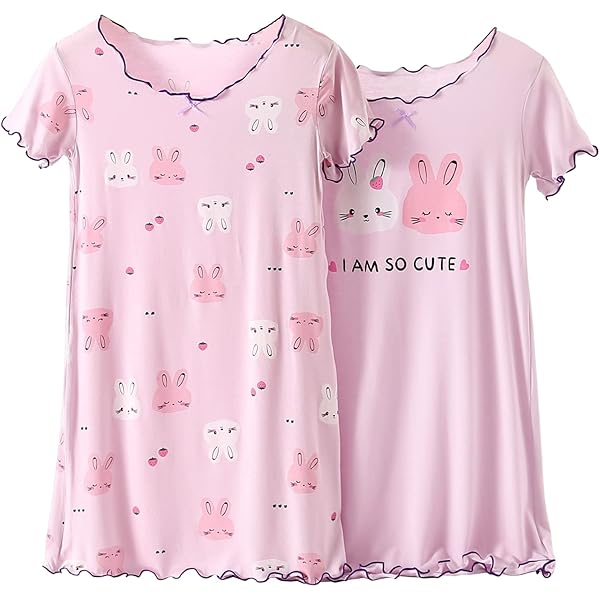 A2Z 4 Kids Mädchen Nachthemd - Bequeme Schlafkleidung 5-14 Jahre