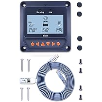 Contrôleur Charge Solaire MPPT 40A 12V/24V - Contrôleur Charge Panneau LCD - Protection Surtension - YCX-003 Régulateur Solaire Mppt