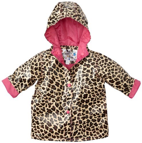 Wippette Baby-Girls Infant All Over Printed Rainwear, Leopard, 12 Months Color: Leopard Size: 12 Months Infant, Baby, Child