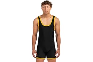 Matman Men’s & Youth Wrestling Singlet – High Performance Singlets for Wrestling or Weightlifting (Old School Singlet)