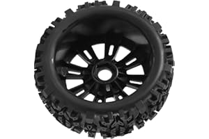 Bopfimer 17Mm Nabe Felge & Reifen Reifen für 1/8 Offroad RC Redcat Hobao, 4 StüCke
