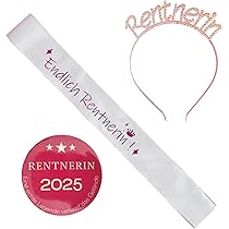 Rentner Deko Set - Fotorahmen 60x41cm Mit Luftballons Für Ruhestandsfeier