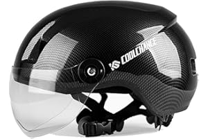 MTTKTTBD Réglable Casque de Vélo Unisexe,Spécialisés Casque de VTT de Protection avec Visière Amovible,Ultraléger Montagne et Route Casques Vélo pour VTC et VTT Hommes et Femmes