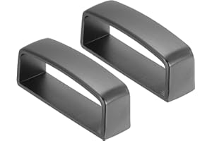 PATIKIL Anillo de Cinturón, Presillas de Cinturón de Aleación Hebilla de Cinturón Keeper para Hombres para Arreglar Cinturones de Bricolaje