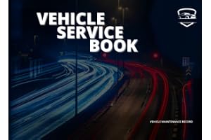 Vehicle Service History Book - Blank Service History Book, Car Van Maintenance Replacement Vehicle Record Book