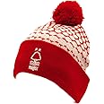 Official Nottingham Forest FC red and white fade design bobble hat