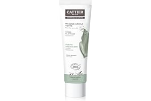 Cattier masque à l'argile verte menthe poivrée 100ml