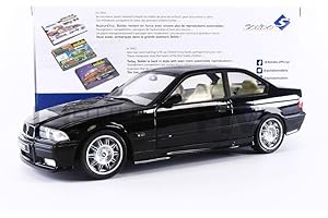 Solido BMW M3 Coupe E36 1994 schwarz metallic Modellauto 1:18