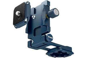 ‎DFCINE DFCINE Składany wspornik kamery L do lustrzanek cyfrowych, pionowy uchwyt kamery z szybkim zwalnianiem w stylu Arca-Swiss, aluminiowy statyw CNC, płyta szybkiego zwalniania, lekka, obciążenie 5 kg