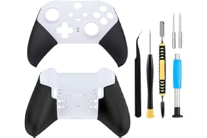 BSUZUN Ersatz-Reparatur-Set für Xbox One Elite Series 2 Controller (weiß)