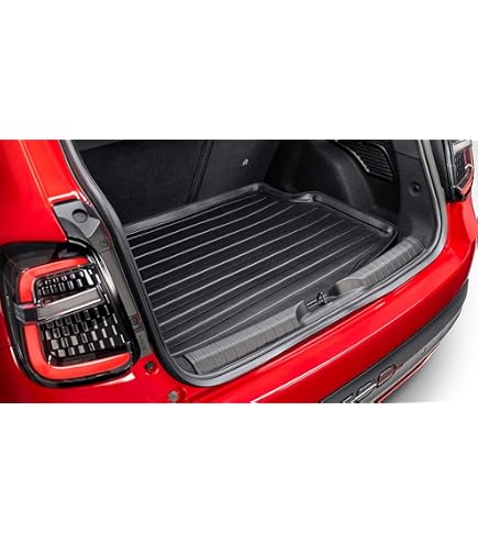 Fiat Bravo Vasca Baule Per Fiat Panda III (2012>) - Protezione Bagagliaio Su Misura, Antiscivolo, Cod. 941 Vasca Baule MTM Cod.941 - 12