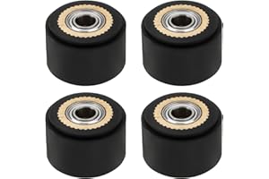 Be In Your Mind Lot de 4pcs Roue à Galet de Pincement Roulement à Billes en Laiton pour Roue de Pressage de Papier pour Machine de Découpe Compatible avec Roland Compatible avec GCC 4x11x16mm