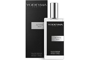 yodeyma parfums Active Man Eau De Parfum 50 ml, transparente