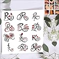 Komstec R Name Letter Tattoo Temporary Tattoo Stickers For Male And Female Fake Tattoo Waterproof Tattoo body Art