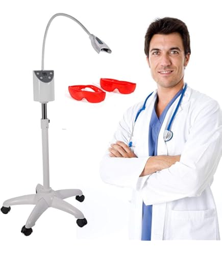 Lampada Sbiancante Denti Mobile Dentale Sbiancamento Luce LED Fredda - Foto 4