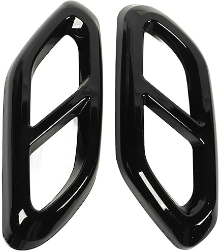 Auspuffblende Für Mercedes E-Klasse W214 AMG-Line - 2-tlg. Set Schwarz