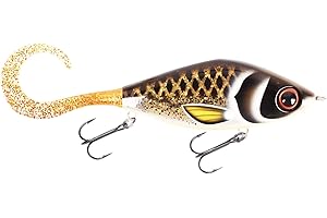 Strike Pro Guppie 11cm Jerkbait Lure, 1 Piece, Bass, Metal, Fishing Lure