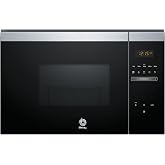 Balay, Built-In Microwave, Grill, Aqualisis, Black Glass, 3CG4172X2 | 20 litres, 8 automatic programs, slider, programmable c