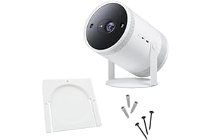 RusticHome Soporte para Proyector Samsun Freestyle 1 y 2/ Soporte Pared y Techo para Proyector/Estante para Samsun Freestyle 1 y 2 Pared o Techo 1 Unidad Freestyle Cuadrado