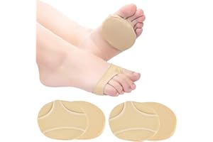 Leikedun Almohadillas Metatarsianas, 4 Pcs Almohadillas para Pies Tacones, Cojines de Pie para mujeres, Plantillas Tacones Altos Invisibled para Prevención del Dolor (EU 35-40)