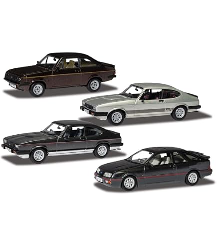 Corgi Vanguards Ford RS 1970s 3 Car Collection vehicles 1:43 scale