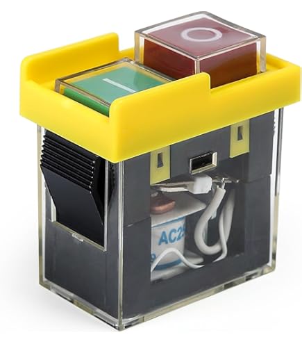 Interruttore Elettromagnetico KJD6 CK-1 - AC 250V, Impermeabile IP54, Per Utensili Elettrici