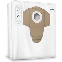 20 Sacchetti Per Aspirapolvere Kallefornia Compatibili Con Efbe-Schott SC BSS 1300 Maximo &ndash; Microfibra